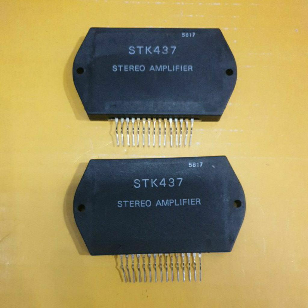 STK 437 - IC STEREO POWER AMPLIFIER