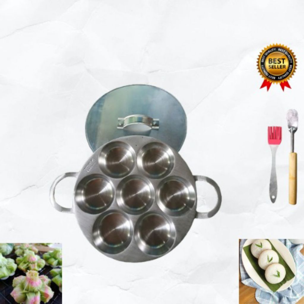 Cetakan Kue Bikang Prima Super Tebal 7 Lubang