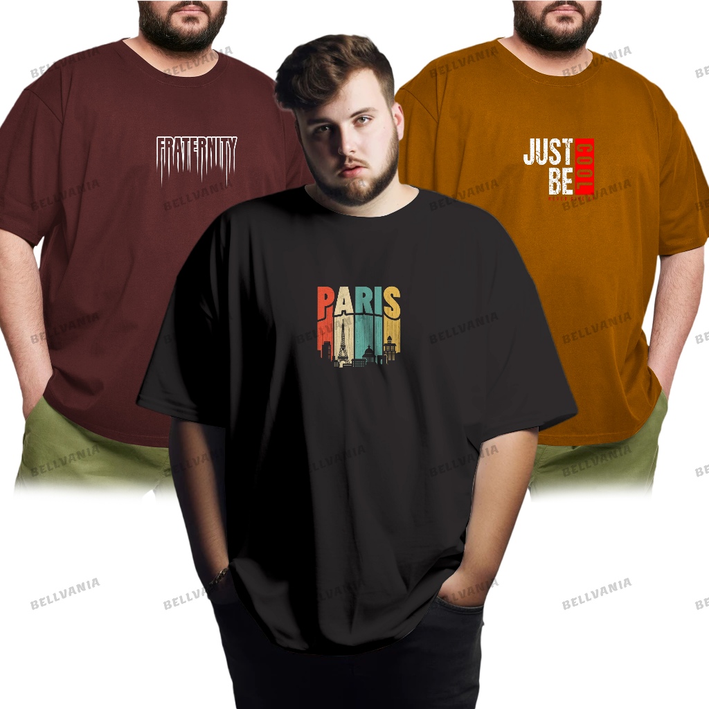 {PROMO 5 PCS} KAOS JUMBO PRIA DISTRO/KAOS PRIA JUMBO DISTRO/BAJU KAOS DISTRO JUMBO BIG SIZE