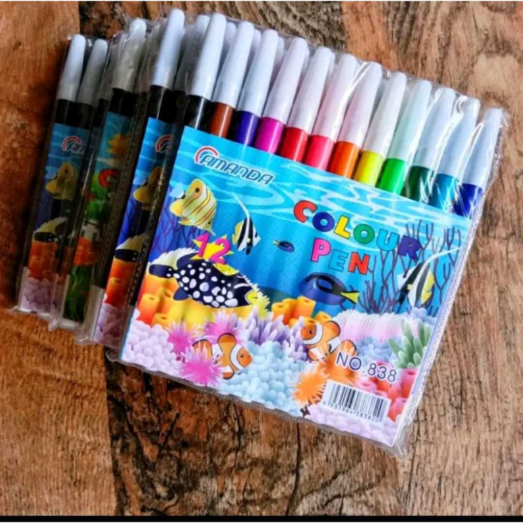 

Spidol warna warni Artline Marker
