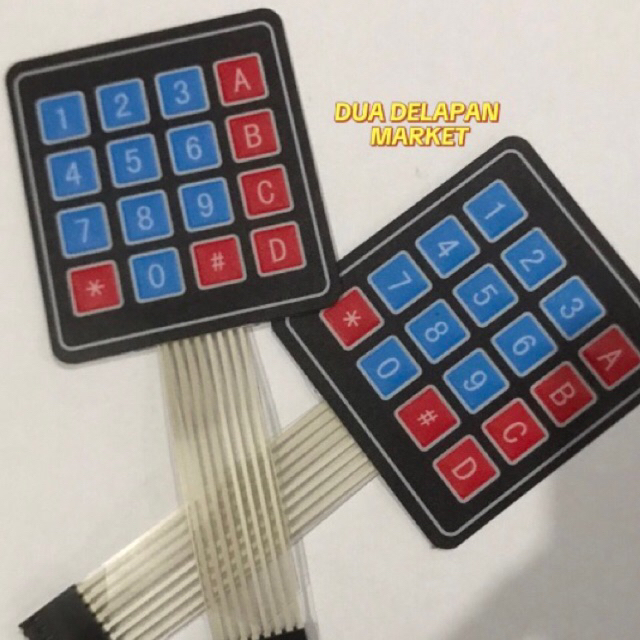 Tombol Keypad 2pcs Pom Mini Keypad Pom Mini Pertamini Digital
