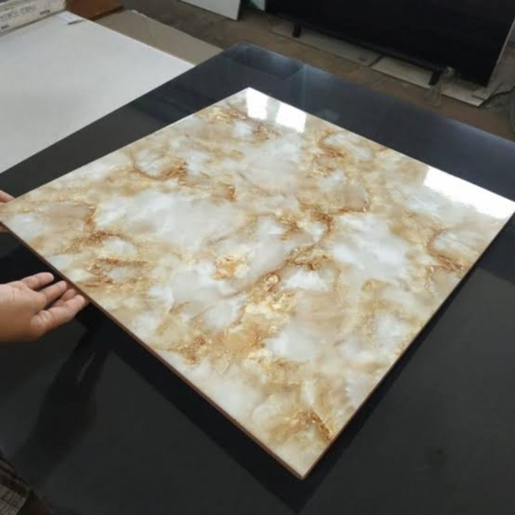 keramik lantai 50x50 keramik marmer/keramik kilap/keramik warna gold/keramik dapur/keramik teras/ker