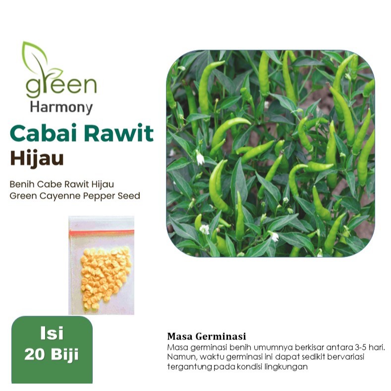 Bibit Cabe Rawit Hijau Unggul