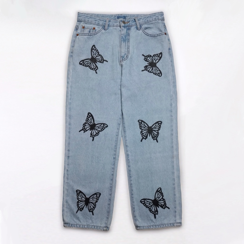 Celana Jeans Custom Painting - 1 Of 1