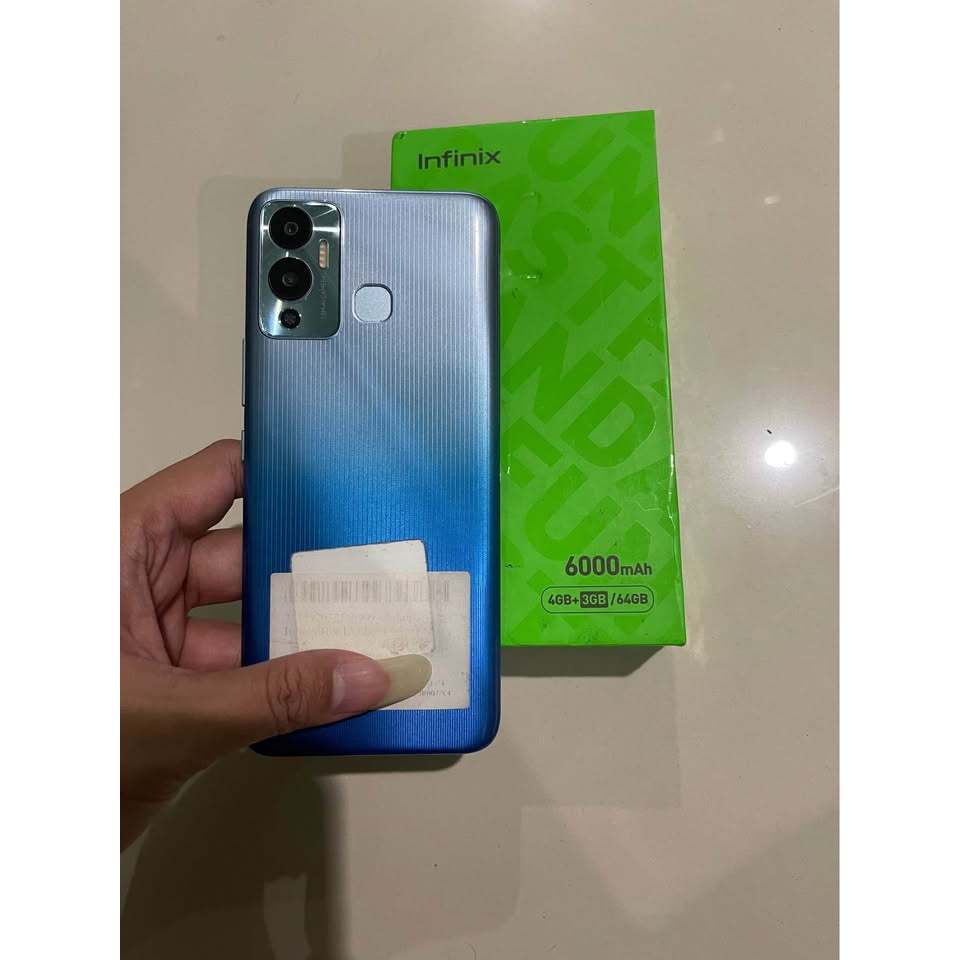 infinix hot 12 play 4/64 SECOND FULLSET