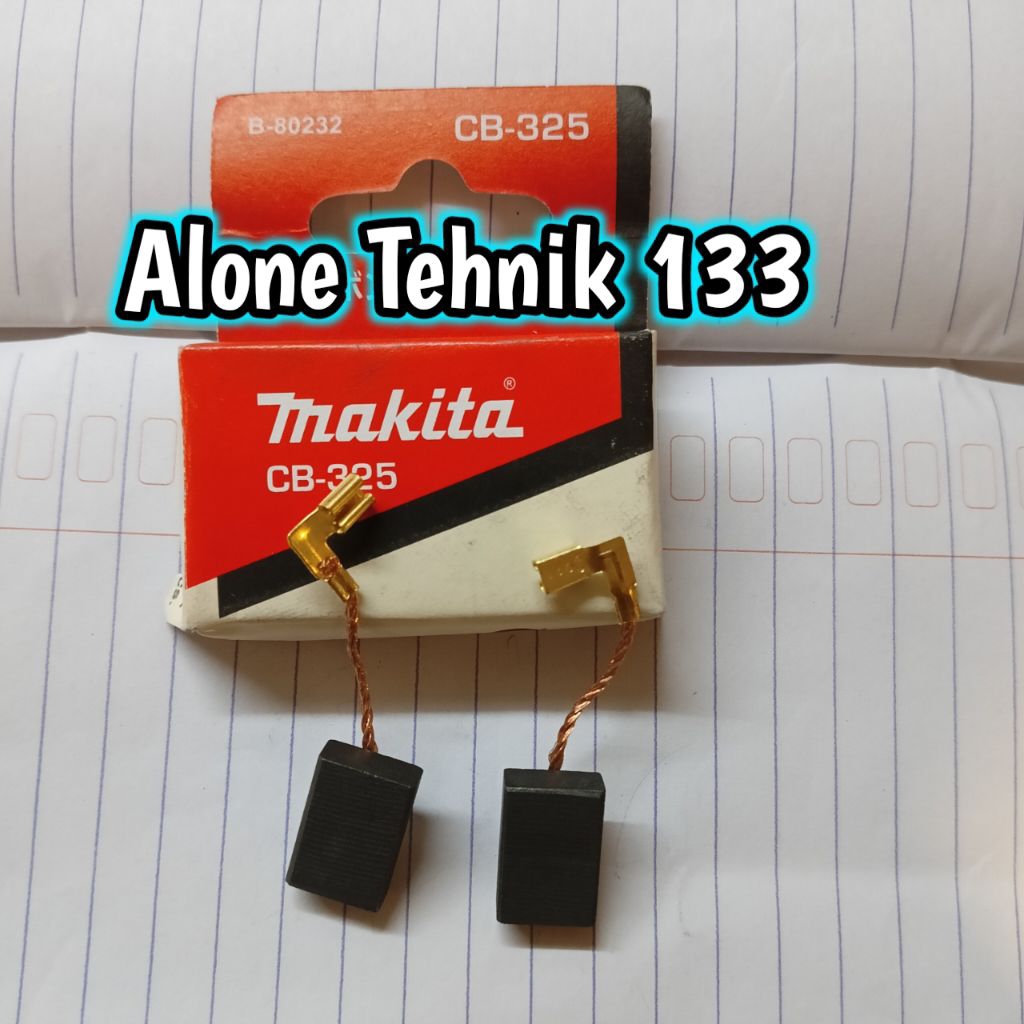 CARBON BRUSH GERINDA MAKITA 9553 B CB 325 ARANG SPUL GERINDA MAKITA 9553 B