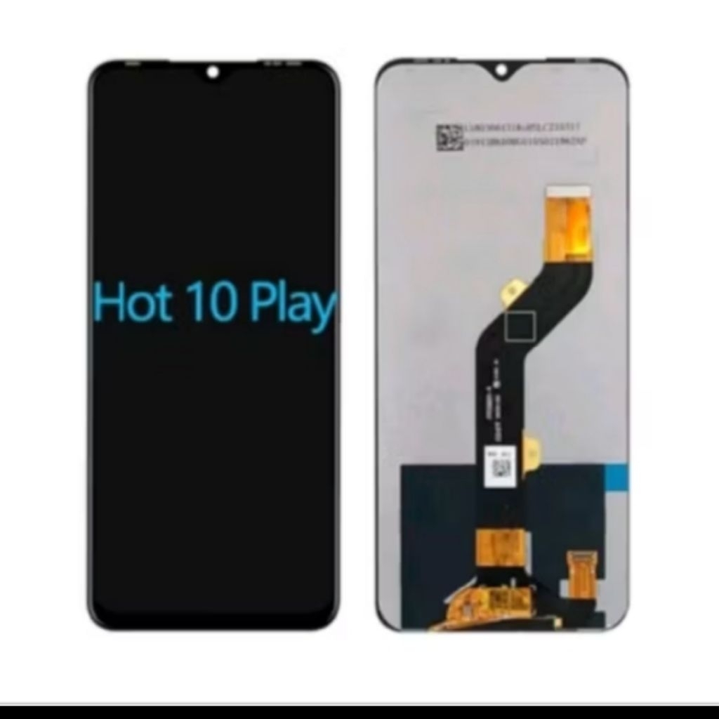 LCD INFINIX HOT 10PLAY/11PLAY BLACK ORIGINAL