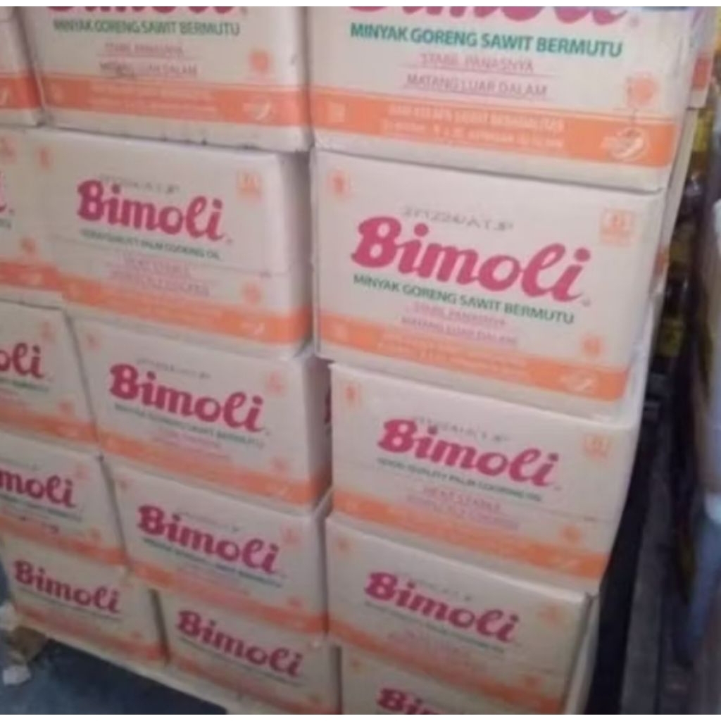 

1 Karton Bimoli Minyak Goreng Reffil 2lt (isi 6pcs x 2Lt)