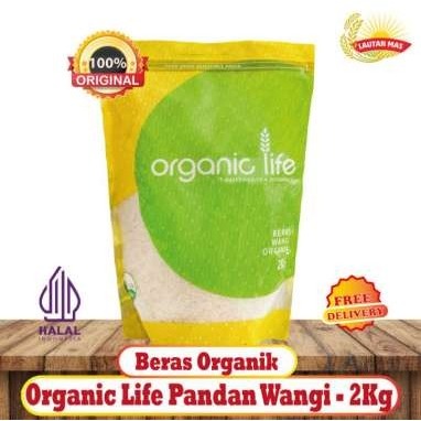 

[oddsolshop] pekanbaru/Organic Life Beras Pandan Wangi 2KG Organiik