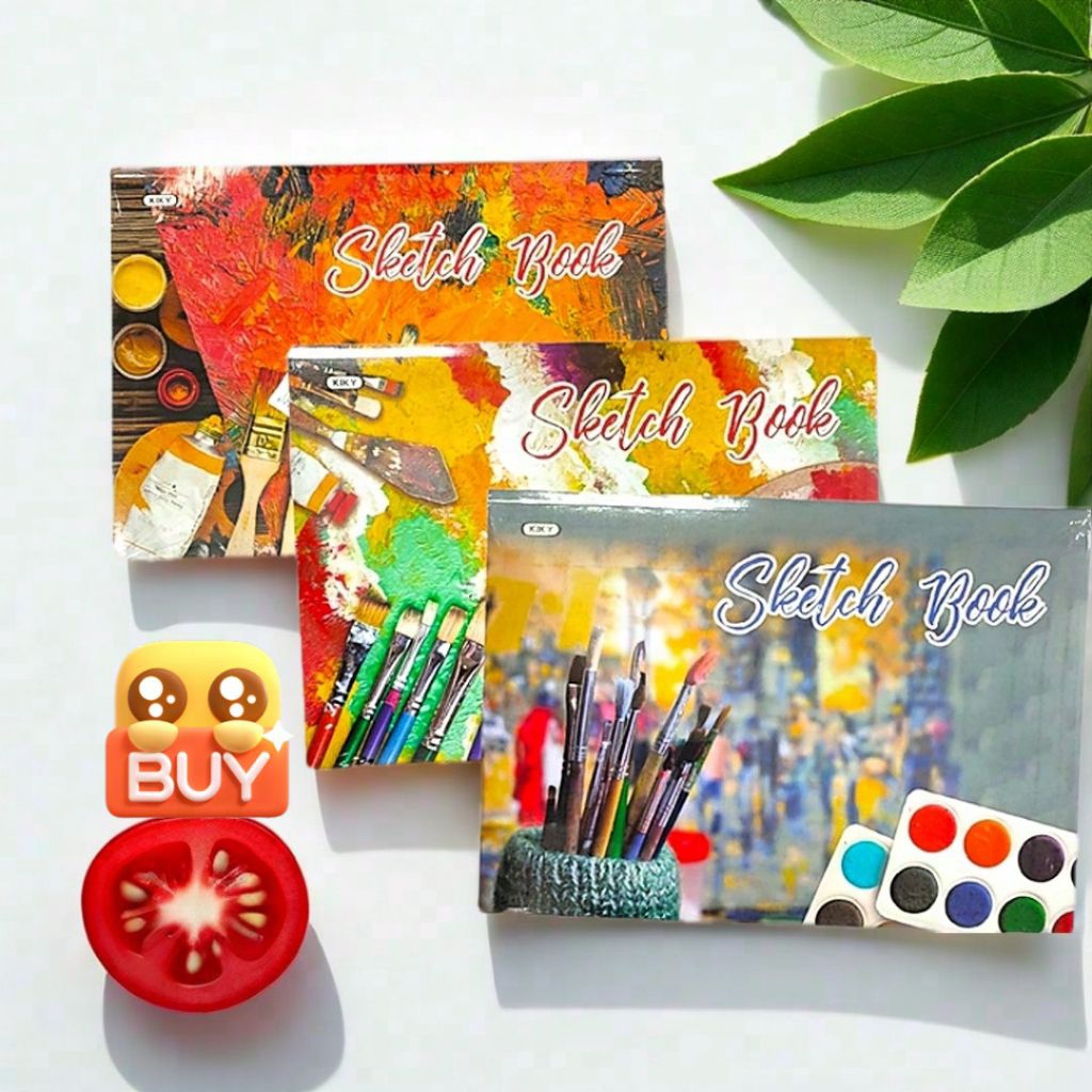 

[100%ORI/REAL PICT] Sketch Book ukuran A4 Kiky Isi 50 Lembar