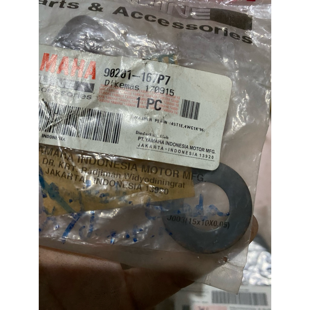 washer ring mangkok ganda otomatis vega R ZR RR force crypton