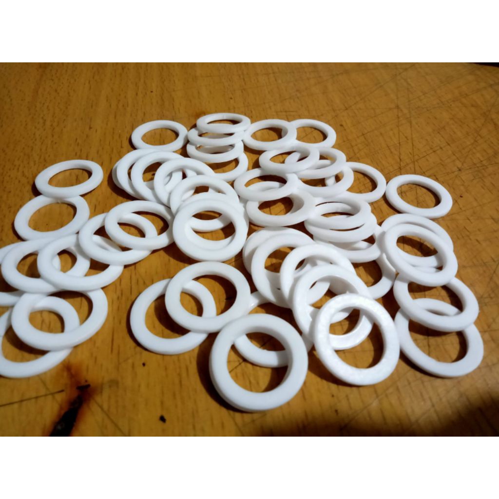 Ring teflon ptfe 2mm x OD 22mm ID 12mm