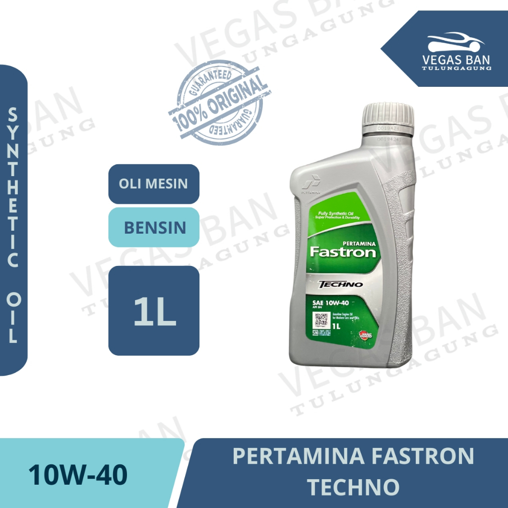 Pertamina Fastron Techno 10W-40 1L Oli Mesin Mobil