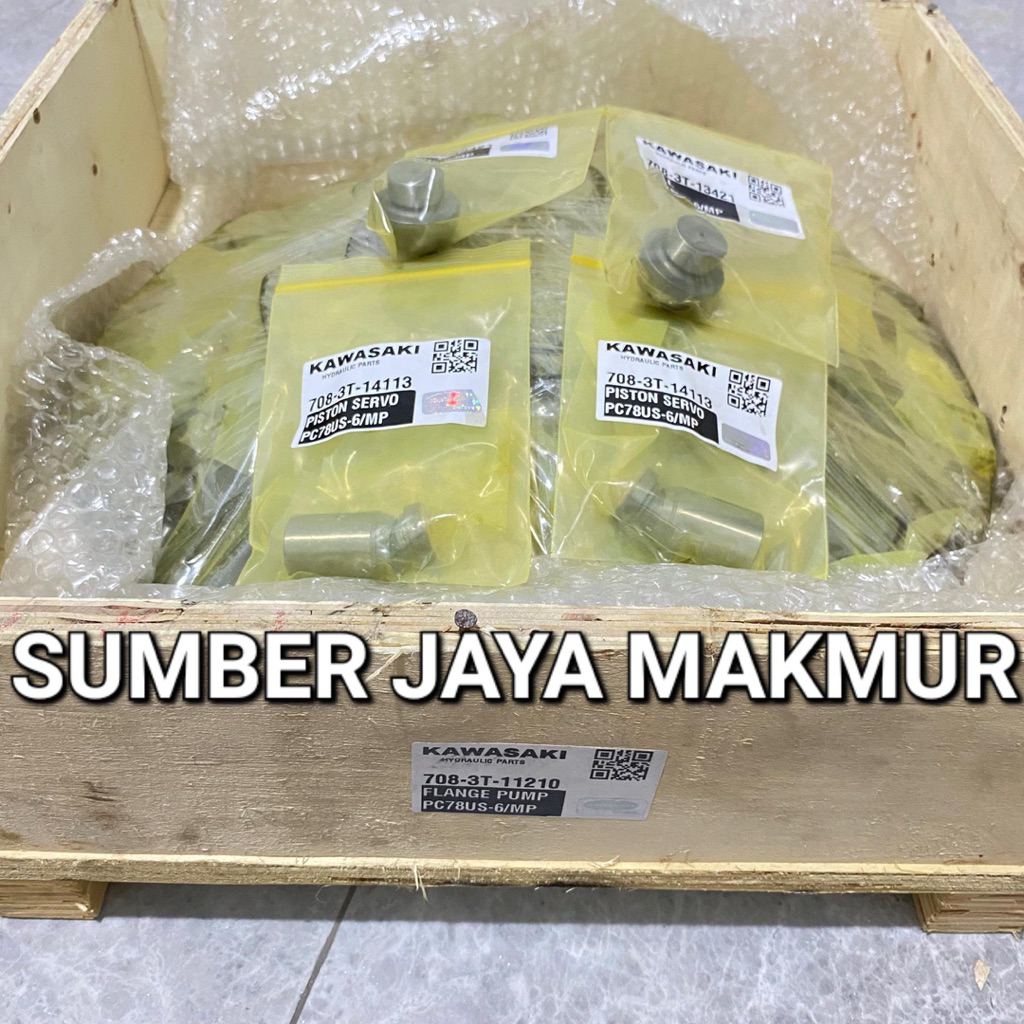 FLANGE MAIN PUMP KOMATSU PC78US-6 PC78-6 708-3T-11210 kawasaki asli