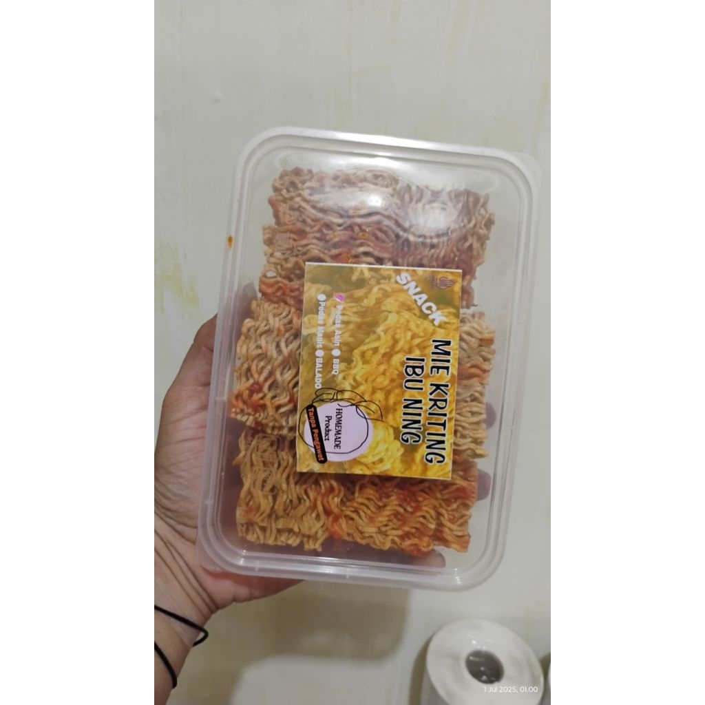 

Mie kremes mie kriting jajanan jadul