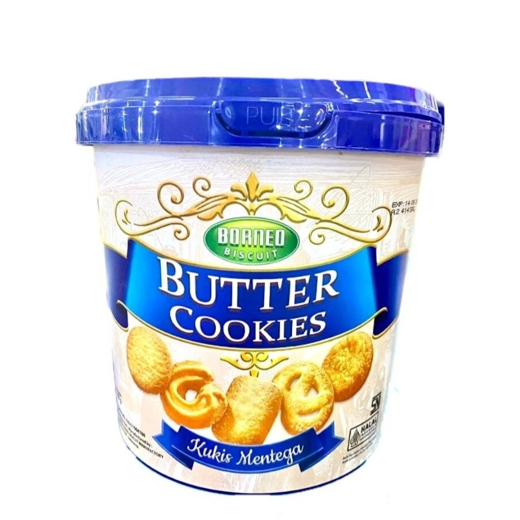 

UBM Borneo Butter Cookies Kukis Mentega 300gr