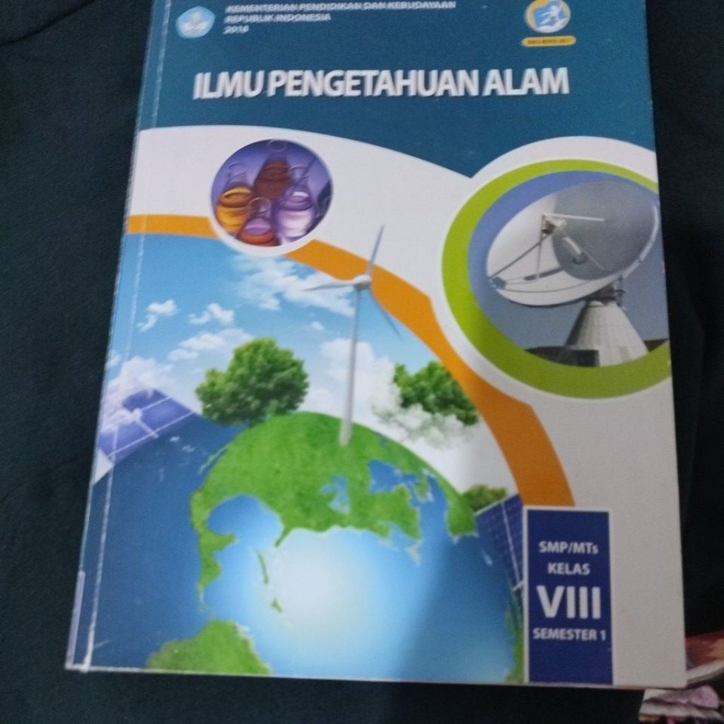 BUKU IPA BEKAS KELAS 8 SEMESTER 1 SEMESTER 2 /SMP/MTS
