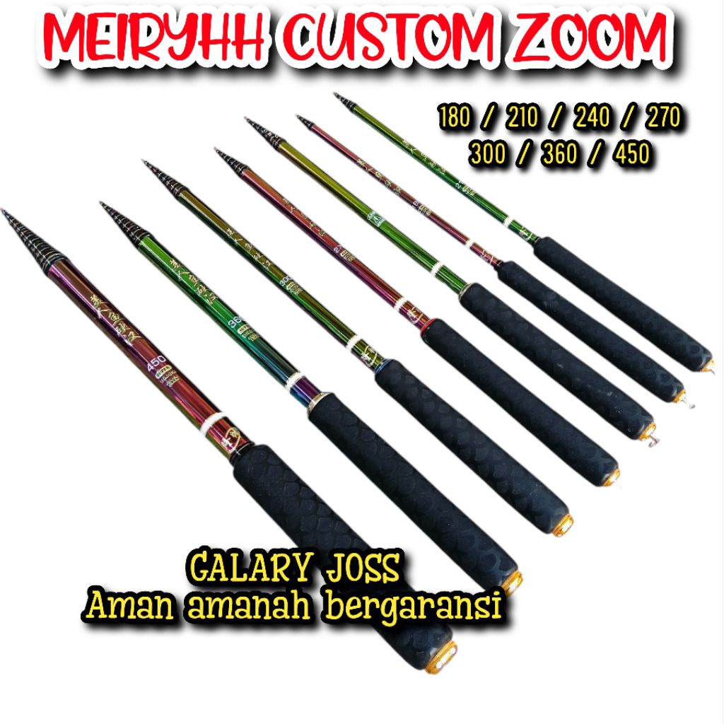 TEGEK KOLONG ZOOM MEIRYHH CUSTOM ZOOM 180 210 240 270 300 360 450