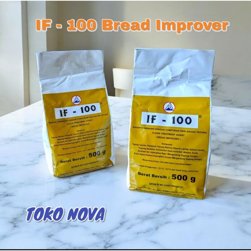

BREAD IMPROVER IF -100/PENGEMBANG KUE 500gr
