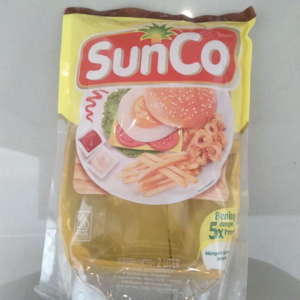 

sunco 2ltr. minyak goreng sunco 2ltr