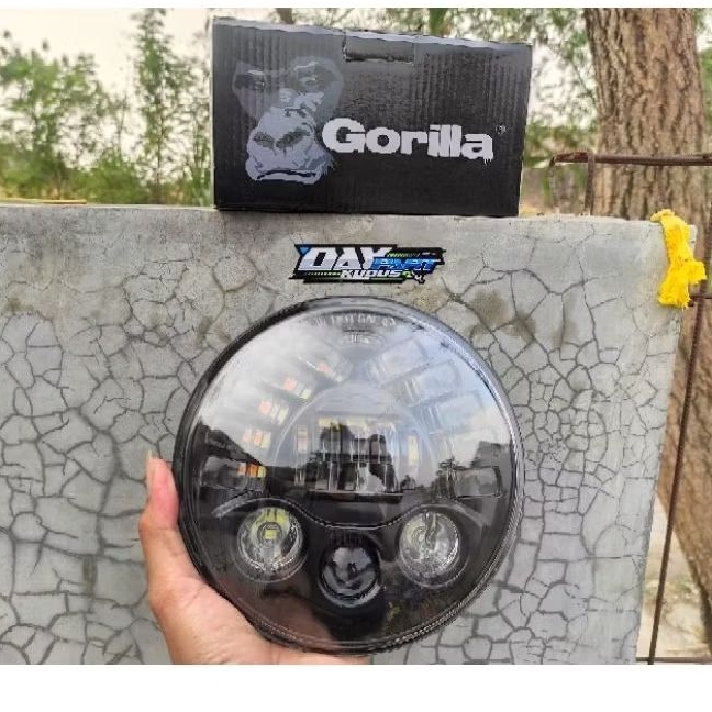 LAMPU DAYMAKER 7 INCH ORI ORIGINAL GORILLA PNP BATOK NINJA MEGAPRO HIU MEGAPRO PRIMUS MP TIGER BARON