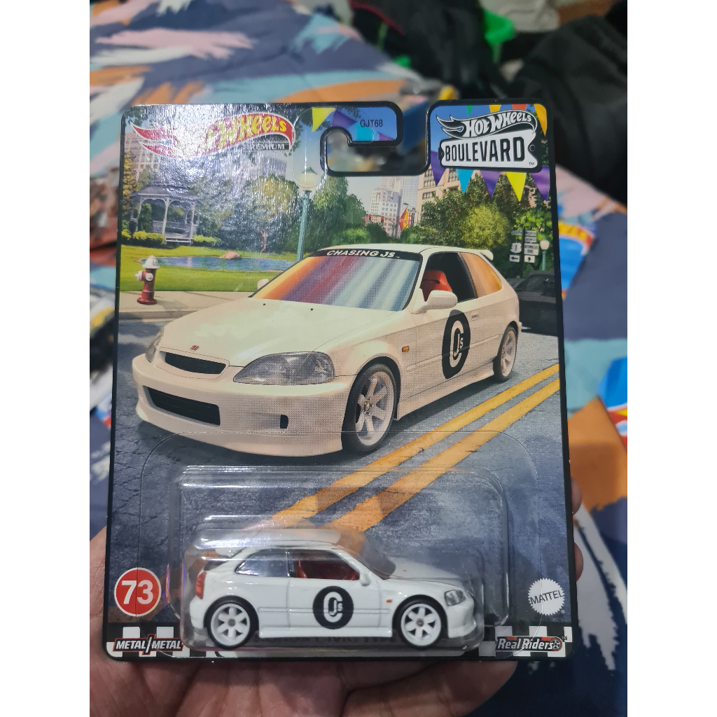 Hotwheels Honda Civic EK9 Boulevard / Hotwheels EK9 Boulevard