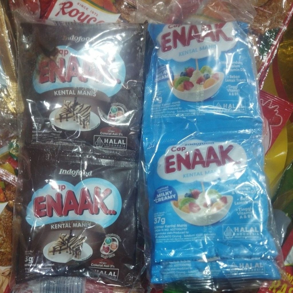 

Enaak kental manis renteng isi 6pcs