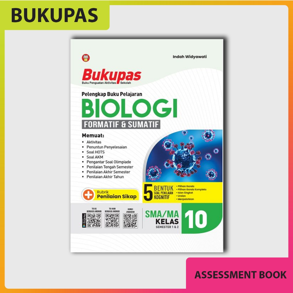 Bukupas Biologi untuk SMA/MA Kelas 10 - Yrama Widya