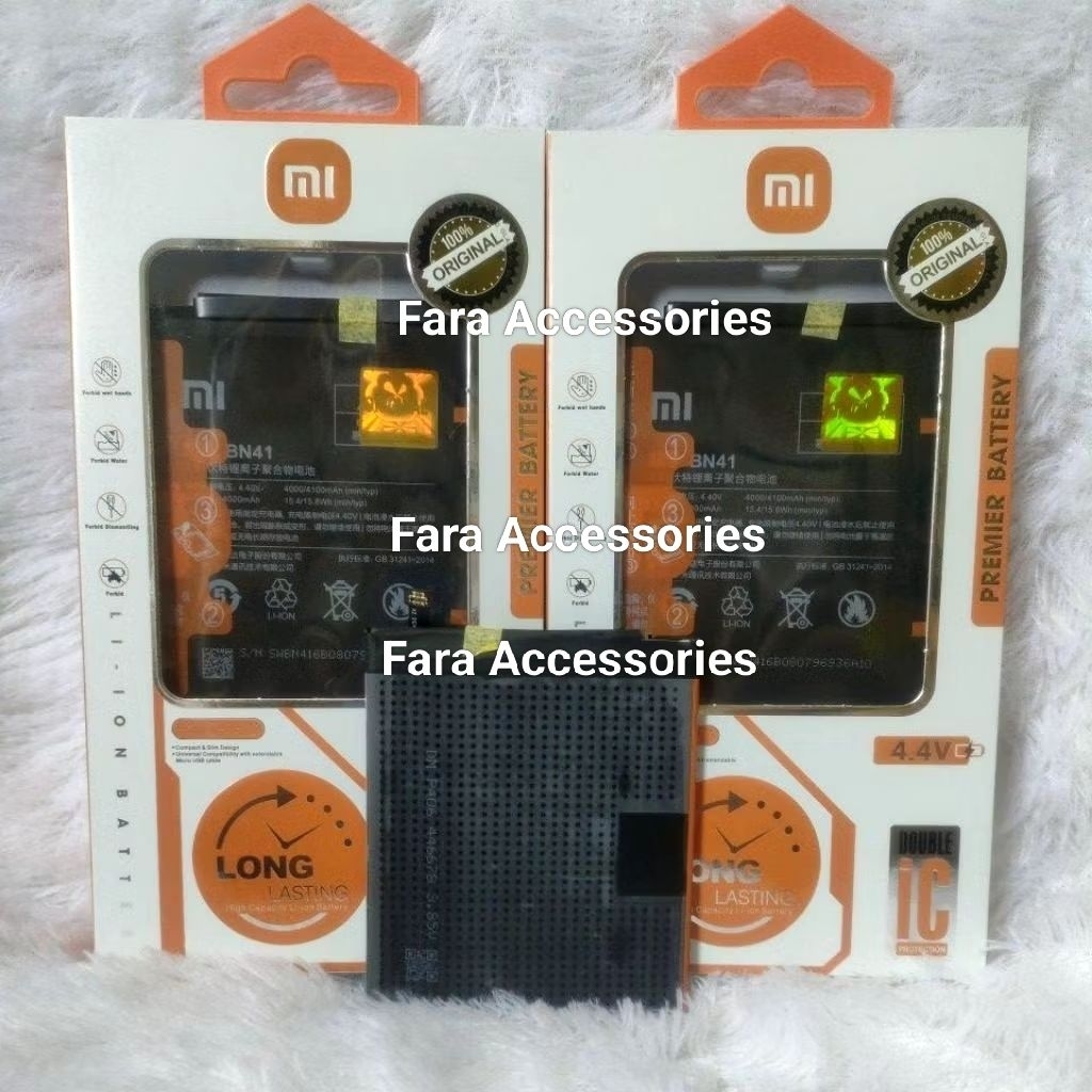 BATERAI ORIGINAL 100% BN41 XIAOMI REDMI NOTE 4/ NOTE 4 BN41 ORIGINAL 100%