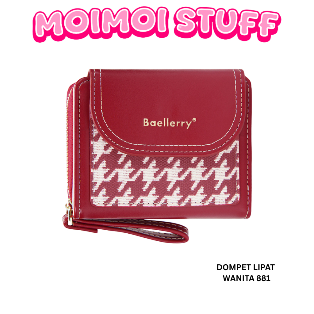 MM - DOMPET LIPAT WANITA 881 DOMPET MINI DOMPET KECIL DOMPET KOIN DOMPET LUCU DOMPET PENDEK