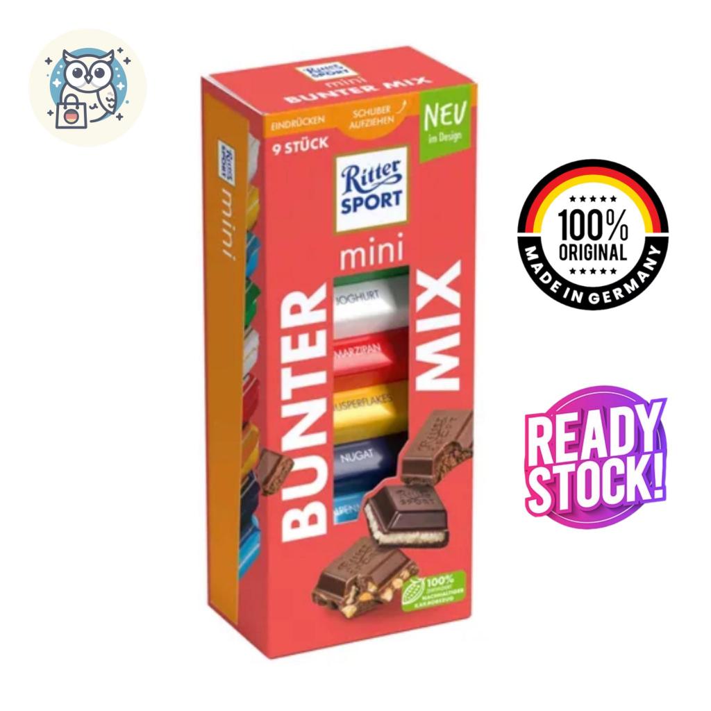 

Ritter Sport Minis Original Import Germany | Chocolate | Cokelat Impor Jerman - 1 box