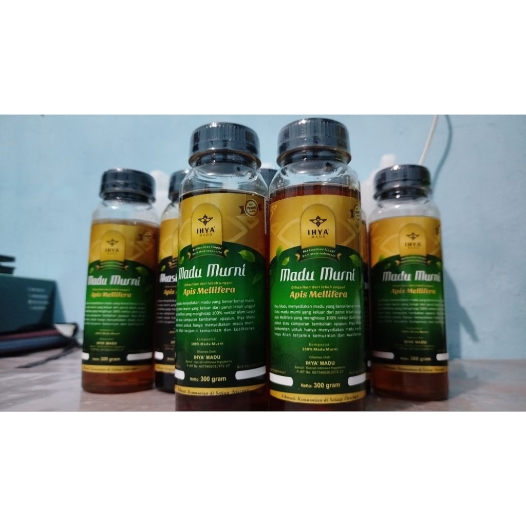 

Madu Murni Nektar Karet | 300 gram