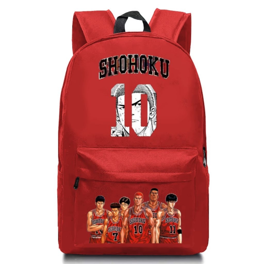 tas ransel anime team shohoku slamdunk hanamichi sakuragi