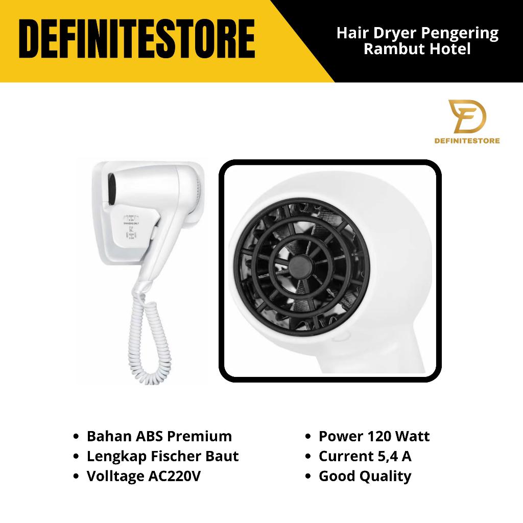 Hair Dryer Pengering Rambut Blow Dryer Hair Dryer Otomatis Alat Pengering Rambut