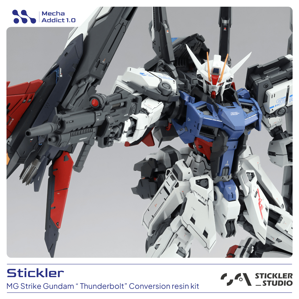 MG Strike Gundam RMD Thunderbolt Resin Conversion Kit by Stickler Studio