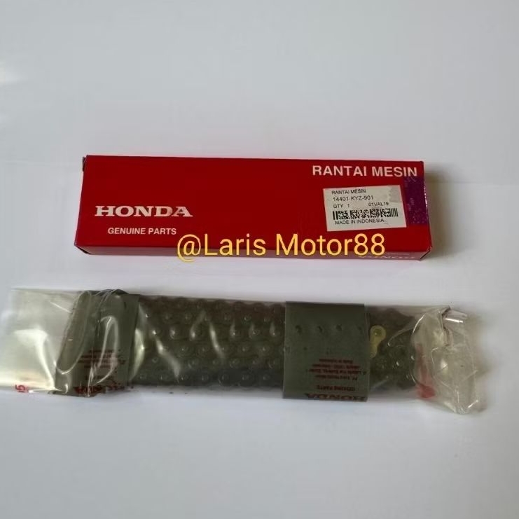 KYZ RANTAI KETENG MESIN RANTAI KAMPRAT CHAIN CAM 88L SUPRA X 125 HELM IN SUPRA X 125 FI INJEKSI BLAD