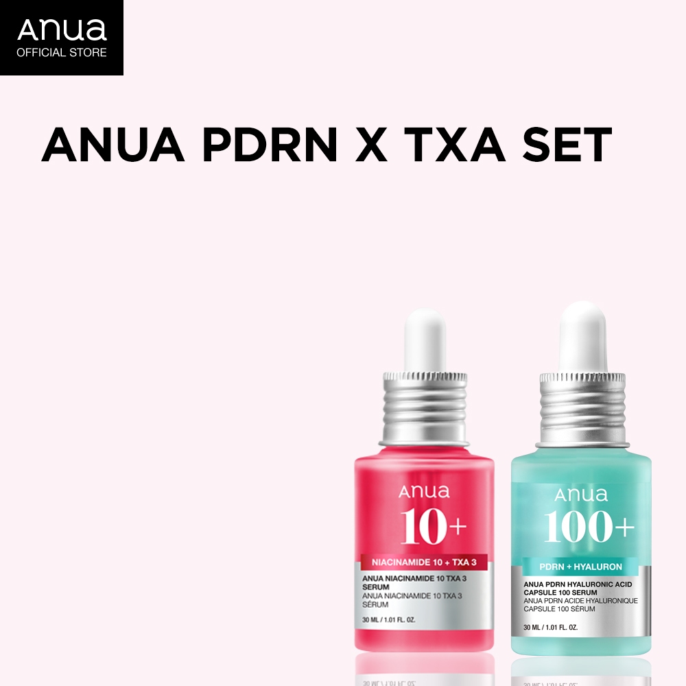 ANUA PDRN X TXA Set (PDRN Serum 30ml & TXA Serum 30ml)