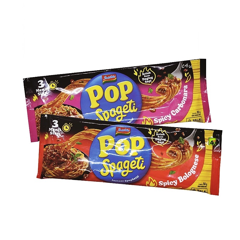 

Indomie POP Spageti - Spaghetti Instan