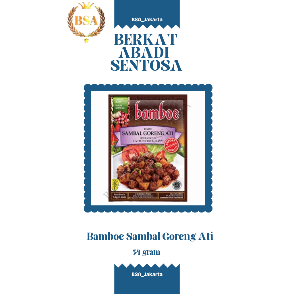 

Bamboe Sambal Goreng Ati (54 gr)