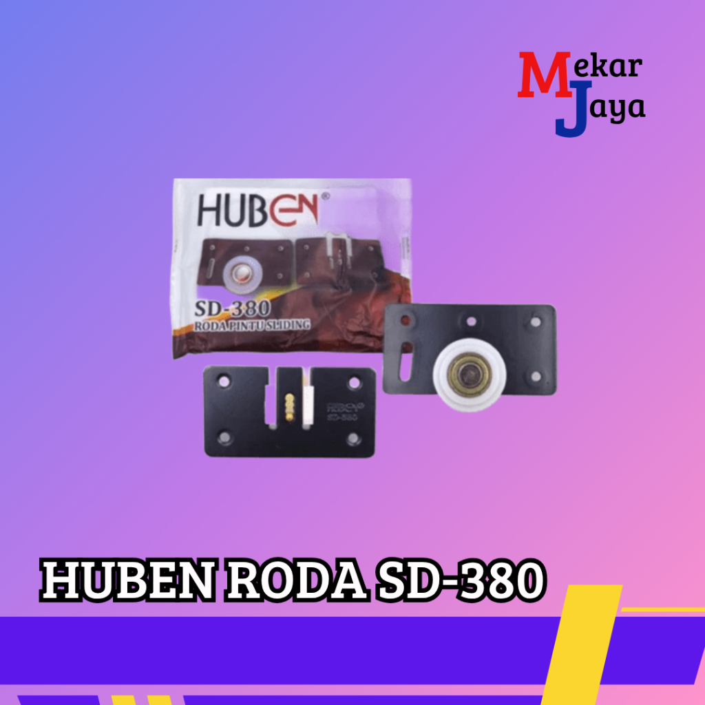 HUBEN RODA SD-380 RODA LEMARI SLIDING