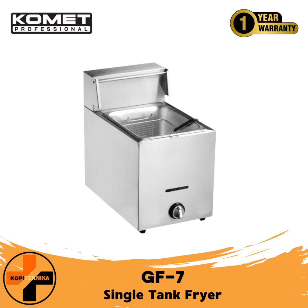 KOMET Gas Deep Fryer GS-7 Penggorengan Gas 10 liter
