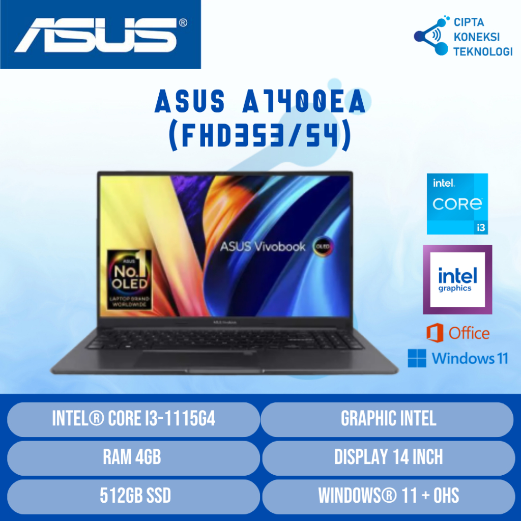 ASUS VIVOBOOK 14 A1400EA (FHD353/54)