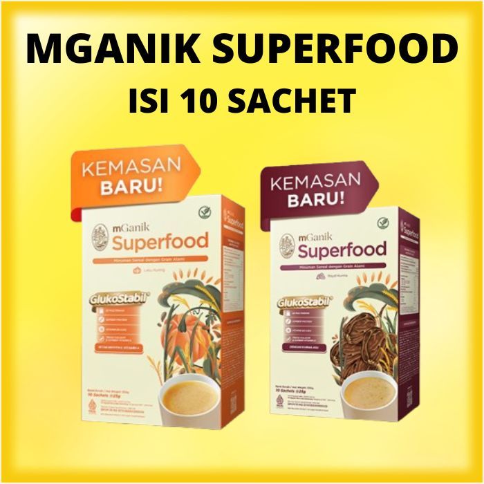 

MGANIK SUPERFOOD 250GR 1 BOX ISI 10 SACHET LABU KUNING ROYAL KURMA DIABETES ORIGINAL