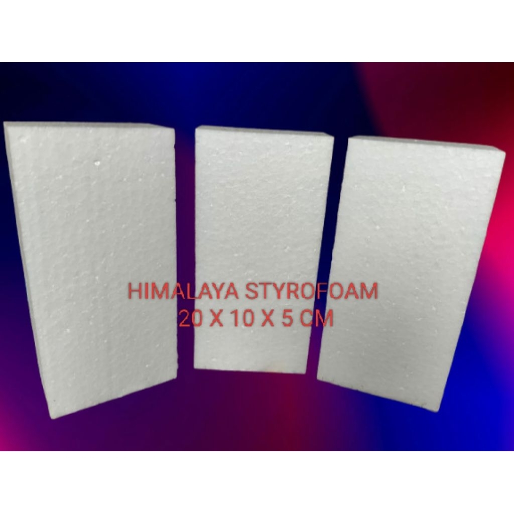 

paket 10 pcs styrofoam buket 20 x 10 x 5 cm
