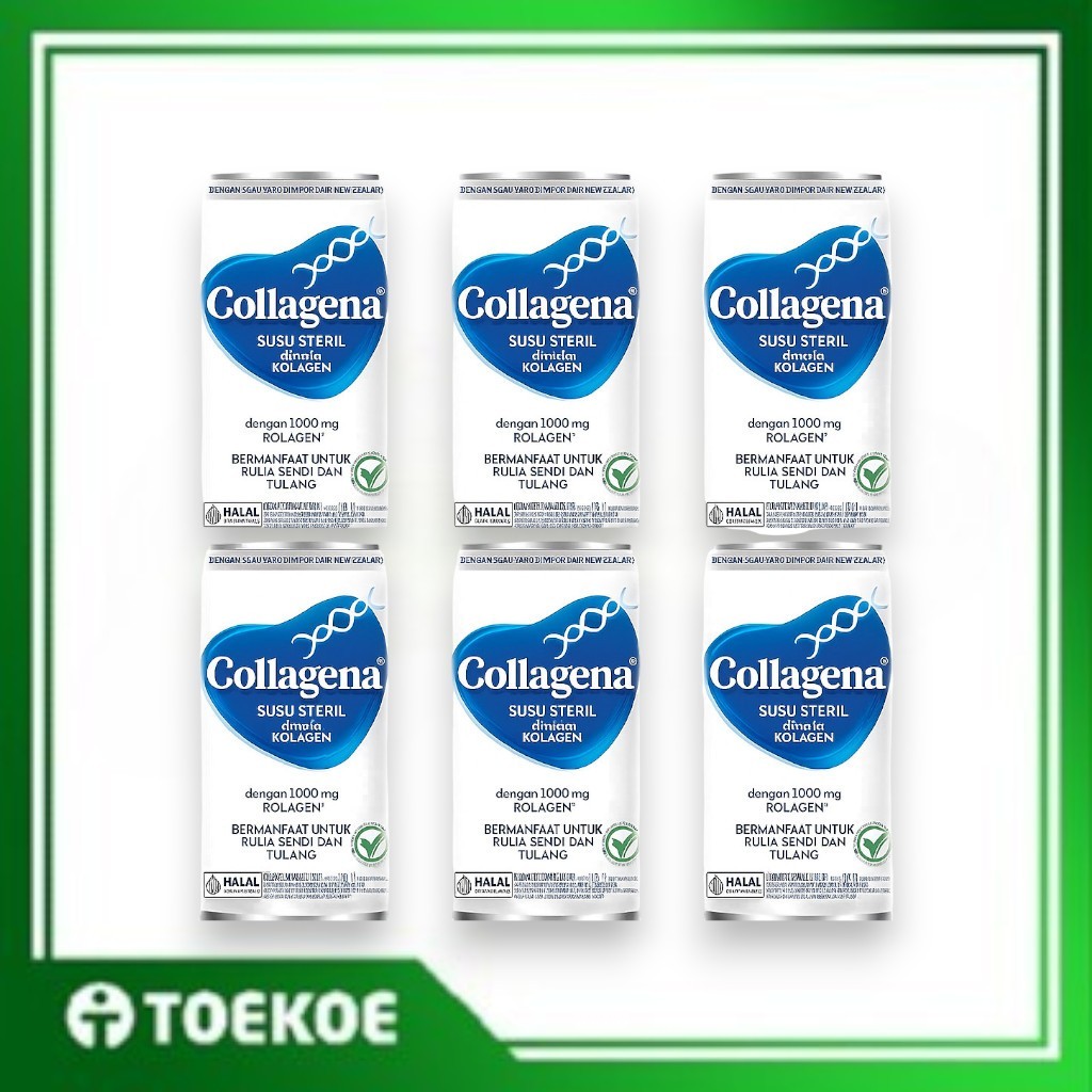 

TOEKOE [ISI 6PCS] Susu Collagena Susu Steril Dengan Kolagen