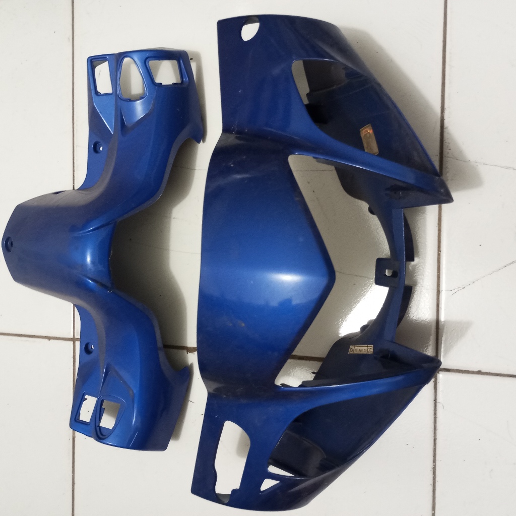 Batok Depan Belakang Honda Karisma Biru Original AHM