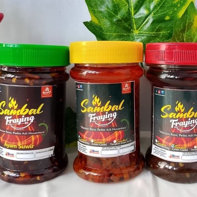 

FRAYING SAMBAL INSTANT 150ML | SAMBAL TERI KECOMBRANG | SAMBAL TONGKOL DAUN JERUK | SAMBAL CUMI KEMANGI | SAMBAL AYAM SUWIR