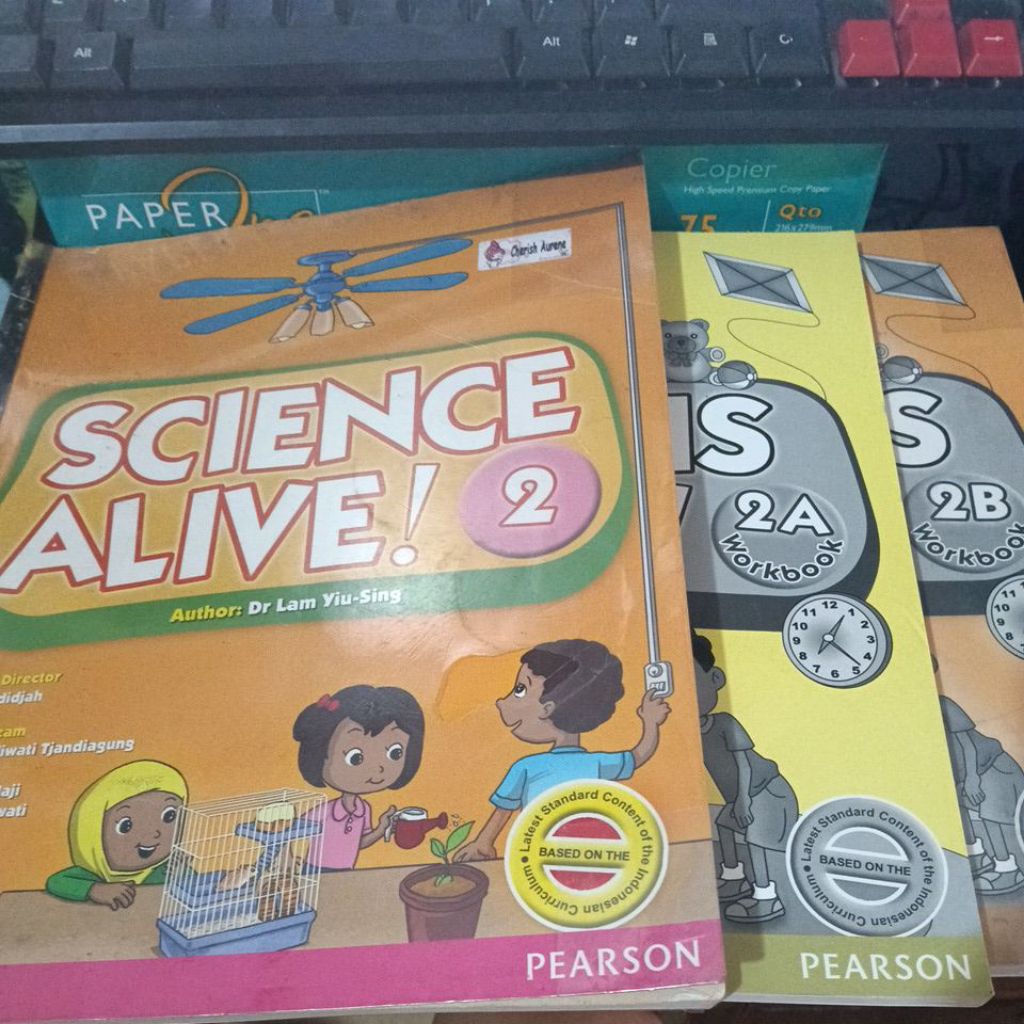 Buku Science Alive 2, 2a Workbook dan 2b workbook