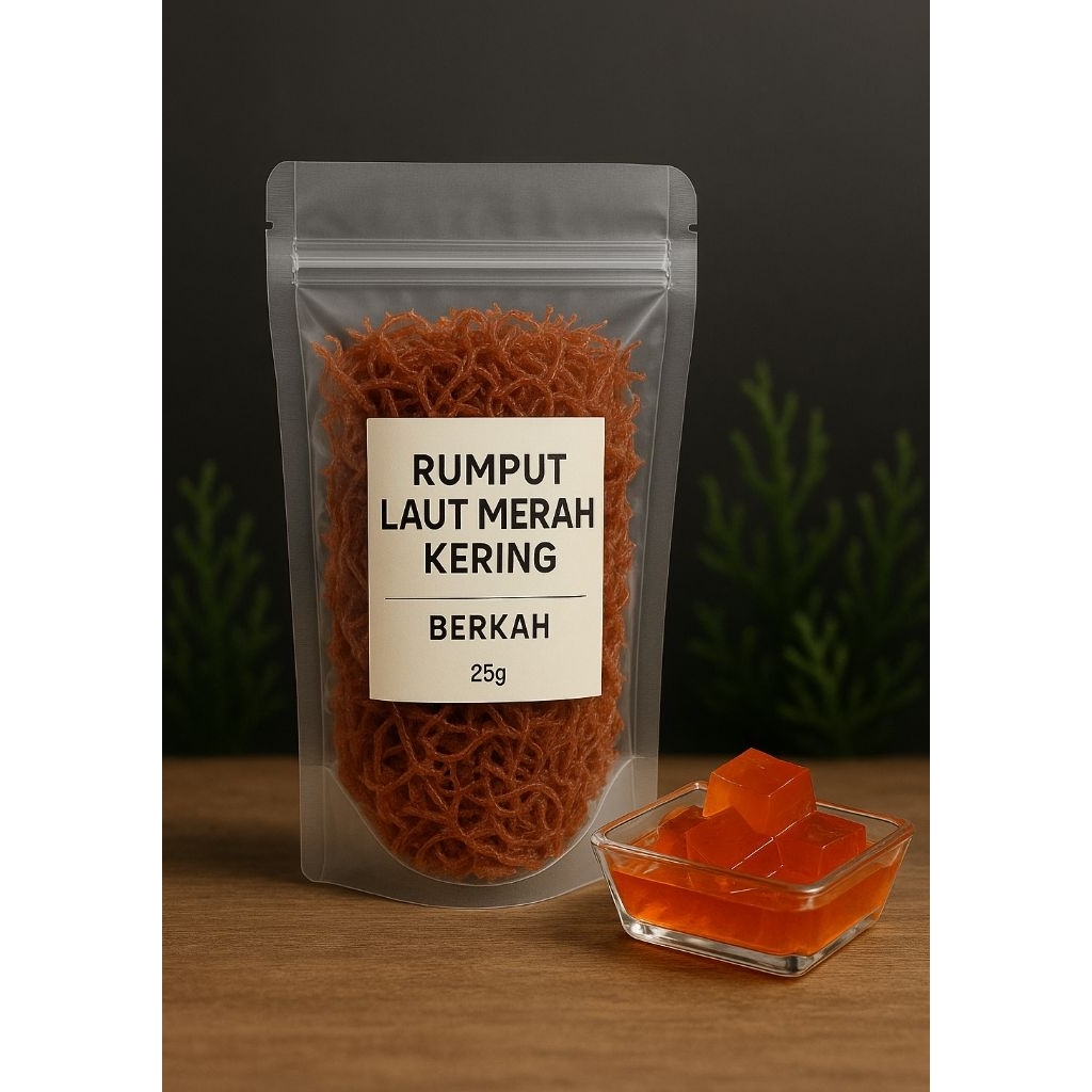 

RUMPUT LAUT MERAH KERING