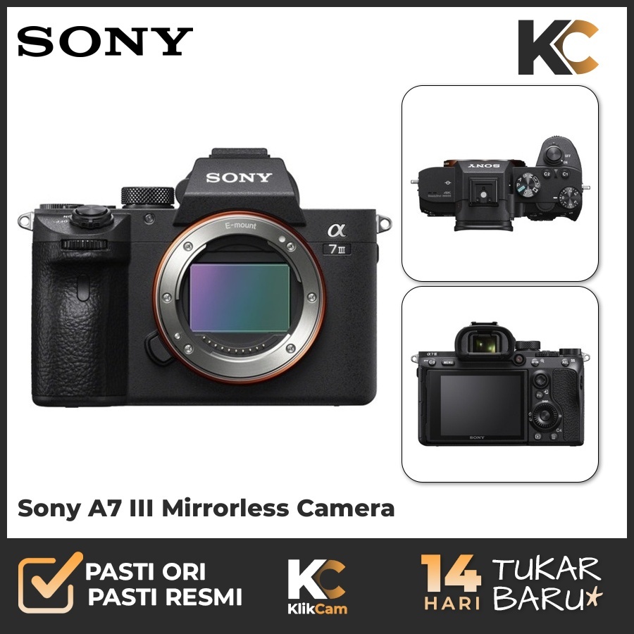 Sony A7III Sony Alpha A7 III Body Garansi Resmi
